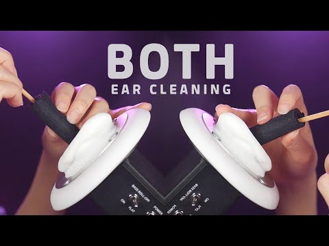 [ASMR] BOTH Ear Cleaning 👂🏻 If U want to feel Deeply (No Talking)