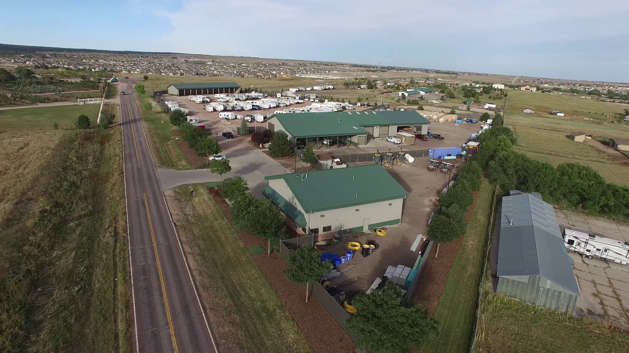 Aerial footage of Templeton Gap at Woodmen, Colorado Springs DJI 4K