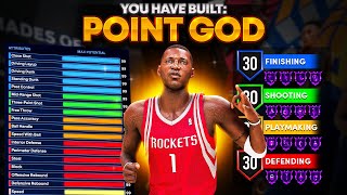 *NEW* 4WAY POINT GAWD BUILD IS THE BEST BUILD IN NBA 2K24! DEMIGOD BUILD! Best Build 2k24