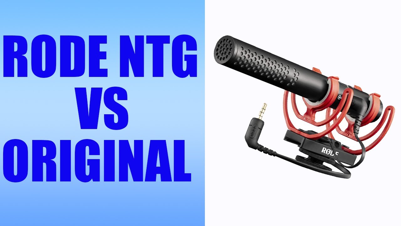 RODE VideoMic NTG ＋WS11 Rode Videomic NTG Microphone - Modern and Versatile - YouTube
