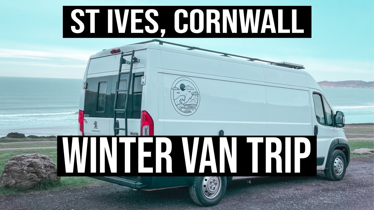 UK WINTER VANLIFE | WINTER GETAWAY IN ST IVES