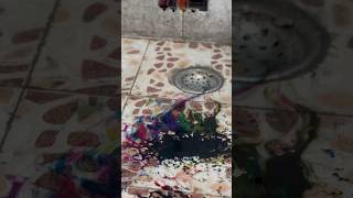 CMYK Ink Tank Cleaning 💧🎨 | Oddly Satisfying Printer Maintenance #Shorts #inkbox #inktank