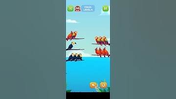 Bird sort#color Puzzle Trailer#viral#reels