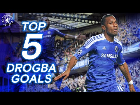 Didier Drogba's Five Greatest Goals For The Blues | The King Of The Bridge