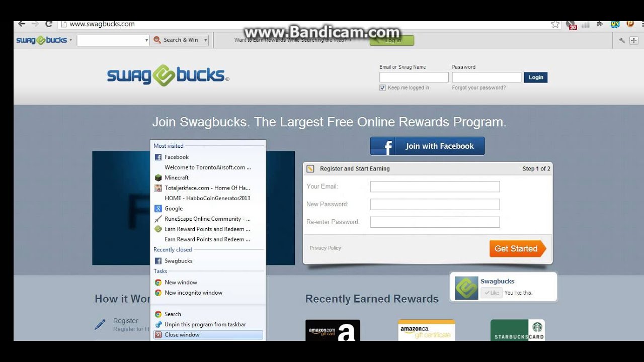 SwagBucks GLITCH!!! EARN 67,000 SWAGBUCK!!!! YouTube
