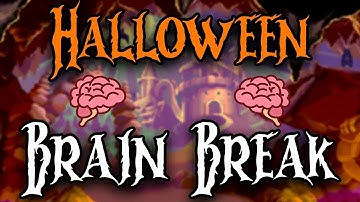 Halloween Brain Break For Kids - Super Fun Trick or Treating Song With Motions - HD Audio Quality