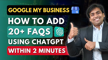 How to Add 20+ FAQs within 2 Minutes in GMB Profile using ChatGPT| Google My Business| Digital Dhanu