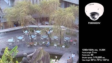 VIVOTEK - FD8355EHV (Dome IP 1.3MP 3~10mm, POE, IK10/IP66, IR até 30m)