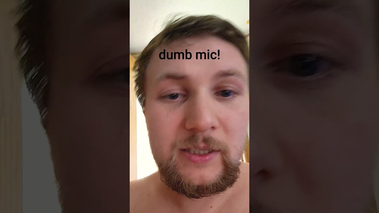 Audio issues with microphones are a pain in the butt 