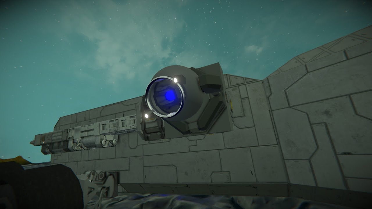 The Drill Beam Turret Ep 13 Space Engineers - YouTube