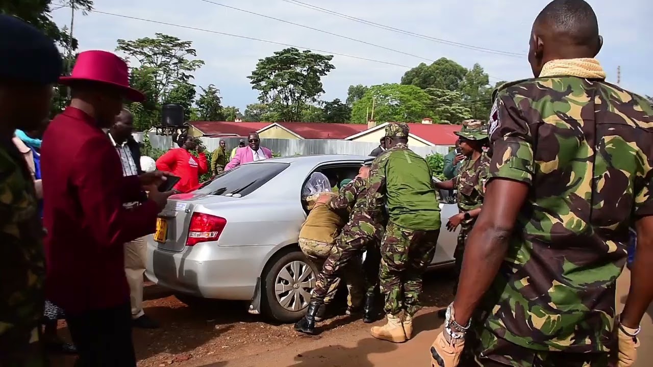 THIS  MILITARY WEDDING  BROUGHT KISUMU CITY TO A STANDSTILL: SHARON WEDS MESHACK