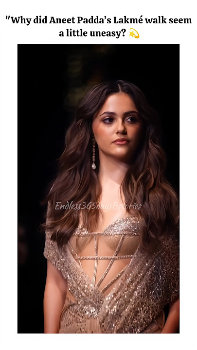 It was her first debut #aneetpadda #ahaanpanday