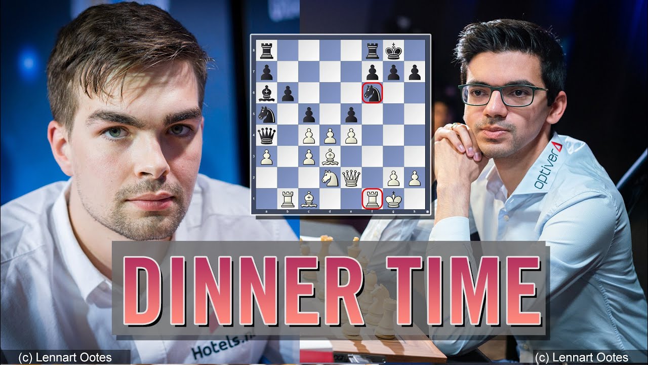 Dinner time | Jorden van Foreest vs Anish Giri | Tata Steel Chess 2022