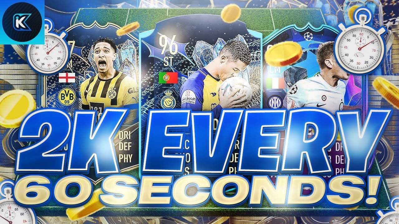 OMG! 2K EVERY 60 SECONDS FIFA 23 BEST TRADING METHOD (FIFA 23 SNIPING FILTERS & FLIPPING)