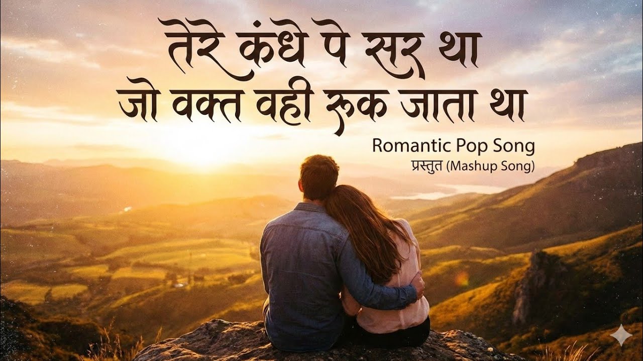 तेरे कंधे पे सर था जो वक्त वही रुक जाता था ~ New Romantic pop Song | dil ke jakhm