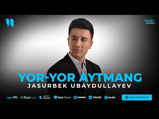Jasurbek Ubaydullayev - Yor-yor aytmang (audio 2023)