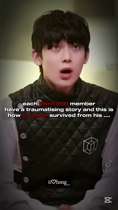 Jungwon went thru shibaling alot since i-land...😔💔 #iland #protectenhypen #jungwon