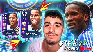🔴 SUBITO L'ICONA PRIME DROGBA 92 Ovr ORA E DOPO E NUOVO Evento AL RESET!! - Fifa MOBILE 22 ITA