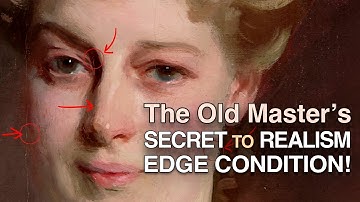 the secret to creating form and depth in our paintings