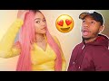 MY BOYFRIEND REACTS TO MY NEW HAIR!!