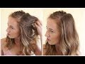 How to do a Dutch Braid on yourself easy