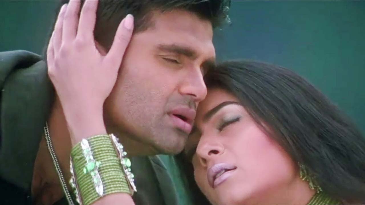 Mann Tera Mera Mann HD Aaghaaz 2000 Cast Sunil ShettySushmita Sen