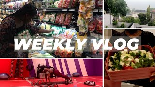 WEEKLY VLOG: Not really loving my Body 😩, Gym, Grocery Shopping, Family Time, Dinners