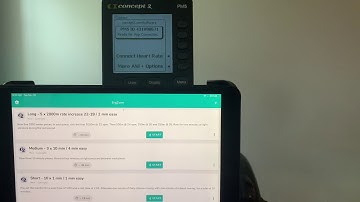 Connecting ErgZone to PM5