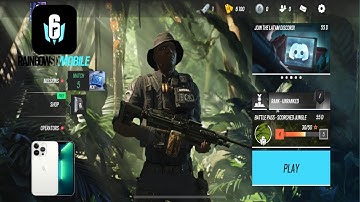 RAINBOW SIX MOBILE | IPHONE 13 PRO GAMEPLAY