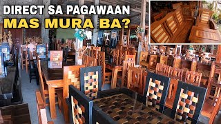 MAGKANO ANG FURNITURE DIRECT SA PAGAWAAN?! (dining table, sala set at iba pa..)