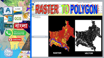 Raster to polygon  conversion in ERDAS 2014 || How to conversion  Raster to vector in ERDAS 2015