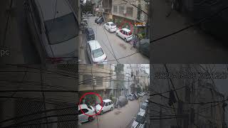 CCTV Captures Thieves Stealing Car Panel Outside CM Adviser Raza Haroon’s Home