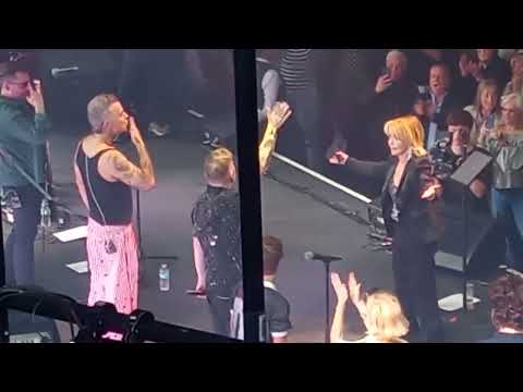 Lulu Robbie Williams Gary Barlow Relight My Fire Royal Albert hall 1st June 2026