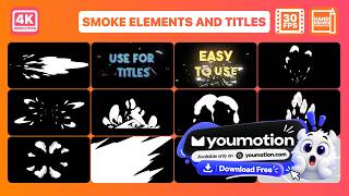 Free Smoke Elements & Titles - Dynamic FX Pack (Ae, Pr, Dr, FCPX)