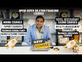 big announcement super solution franchises  new courses  start business with dr opesh singh
