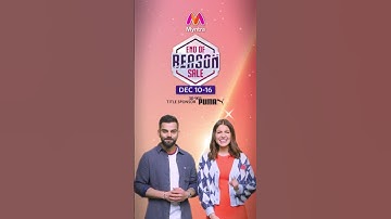 Myntra End Of Reason Sale | India