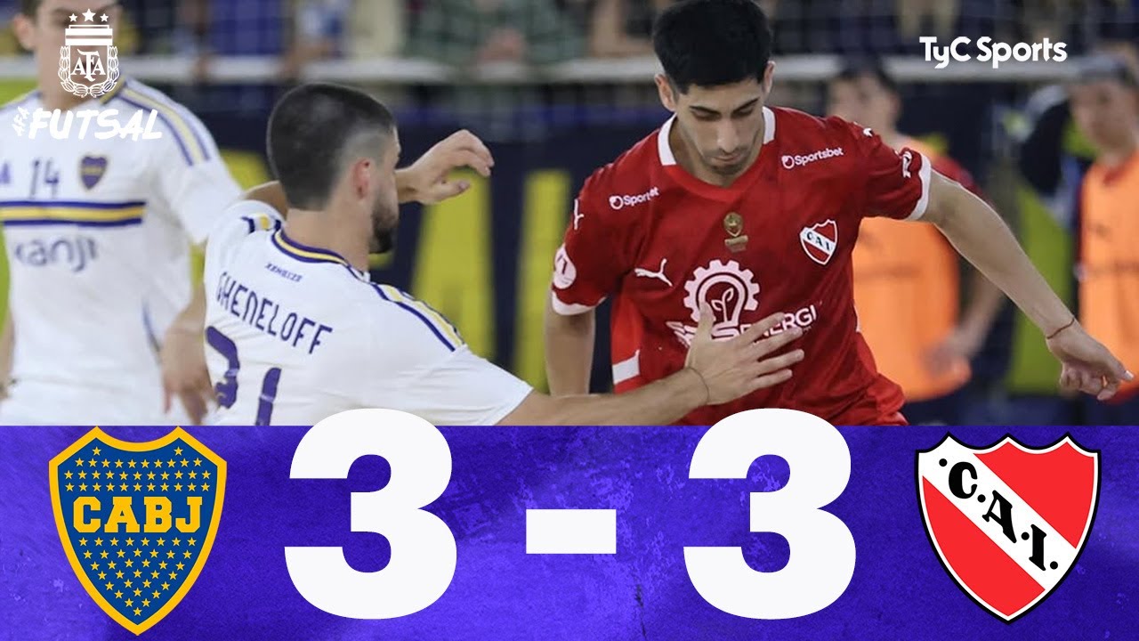 Boca 3 (5)-(6) 3 Independiente | Futsal AFA (Primera División Masculina) | 4tos. de final (Juego 2)