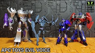 Review Transformers APC Toys Evil Voice TFP Soundwave oversized RID Prime Javitron Show.z store
