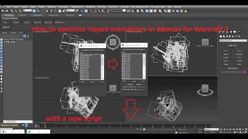 How to optimize ripped animations in 3dsmax for Warcraft 3 with a new Script