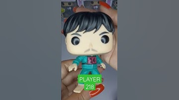 PLAYER 218/JUGADOR 218/CHO SANG-WOO /SQUID GAME /EL JUEGO DEL CALAMAR /NETFLIX /FUNKOPOP #shorts