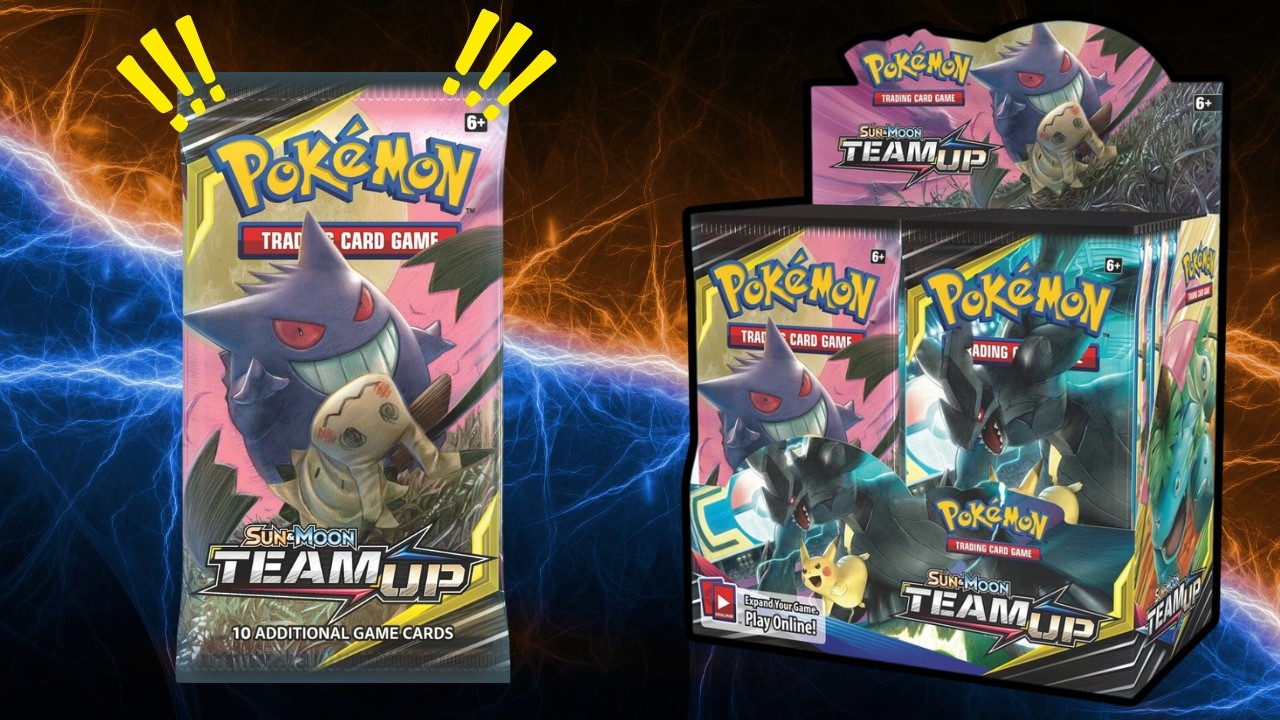 pokemon booster box team up Pokemon TCG: Sun & Moon Team Up Booster Box