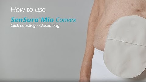 How to use SenSura Mio - Convex - Click Coupling - Closed Bag