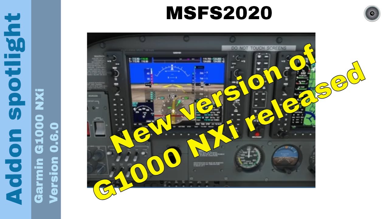Flight Simulator 2020 - Addon spotlight - Garmin G1000 NXi - version 0. ...
