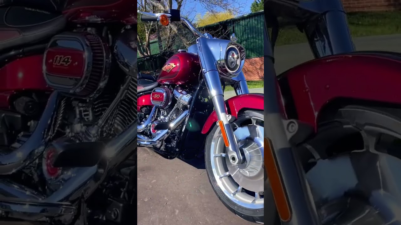 The Anniversary Harley-Davidson Fat Boy is unreal! 🔥 // Sykes Shorts 