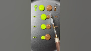 OWAKCX & Brud mixing two of my favorite Sprunki #satisfying #colormixing #sharkzhan