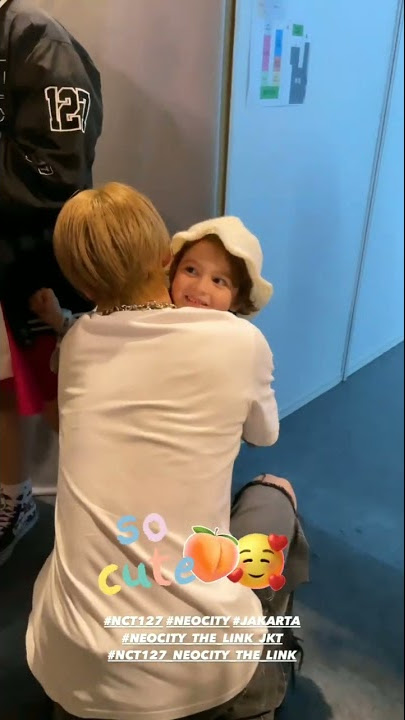 akhirnya baby Mali ketemu sama SpiderMark🥰💚 #mali #marklee #nct127 #thelinkinjakarta #nctzen #cute