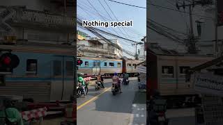 Nothing special #fun #road #traffic #train