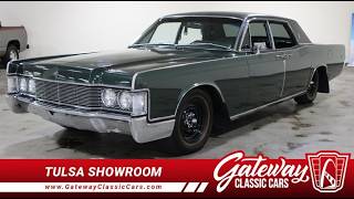 1968 Lincoln Continental #886 TUL Gateway Classic Cars of Tulsa