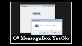 C# Tutorial -  Advance Custom MessageBox (Yes or No) screenshot 4