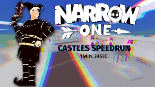 Narrow One- Castles speedrun (1:34 mins)